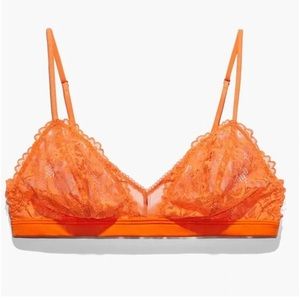 Savage Fenty Floral Lace & Mesh Bralette